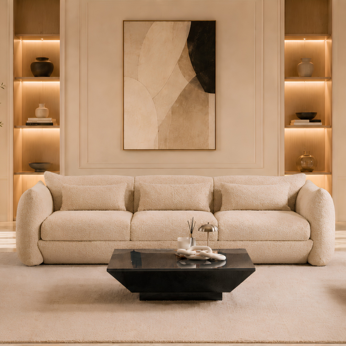 Modern Sofa Rubelia, Italian Design