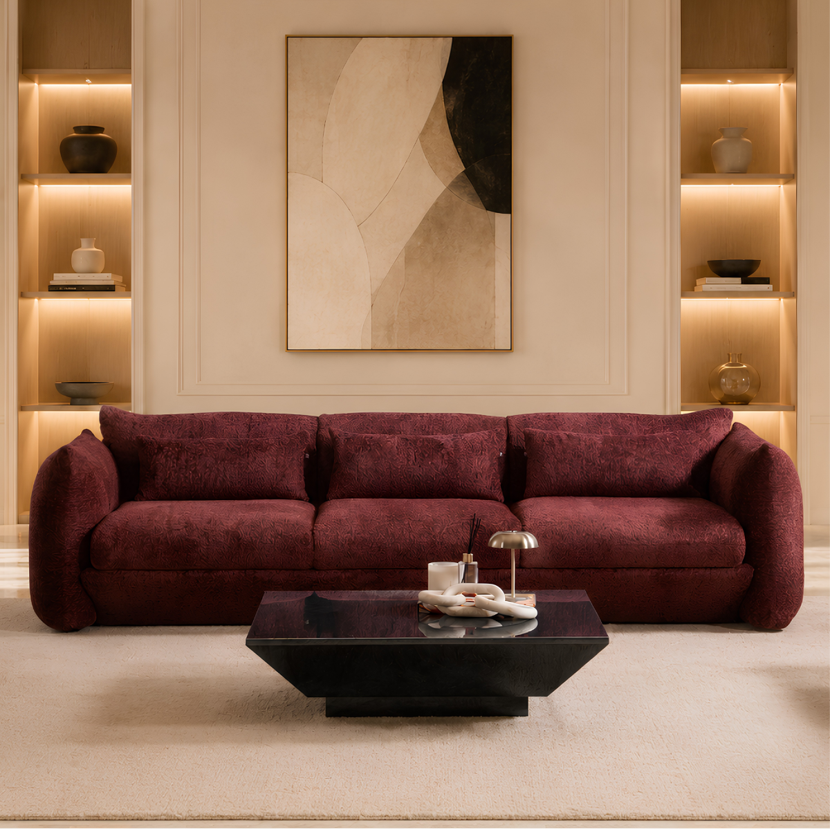 Modern Sofa Rubelia, Italian Design