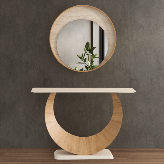 Console with Mirror, Cali T