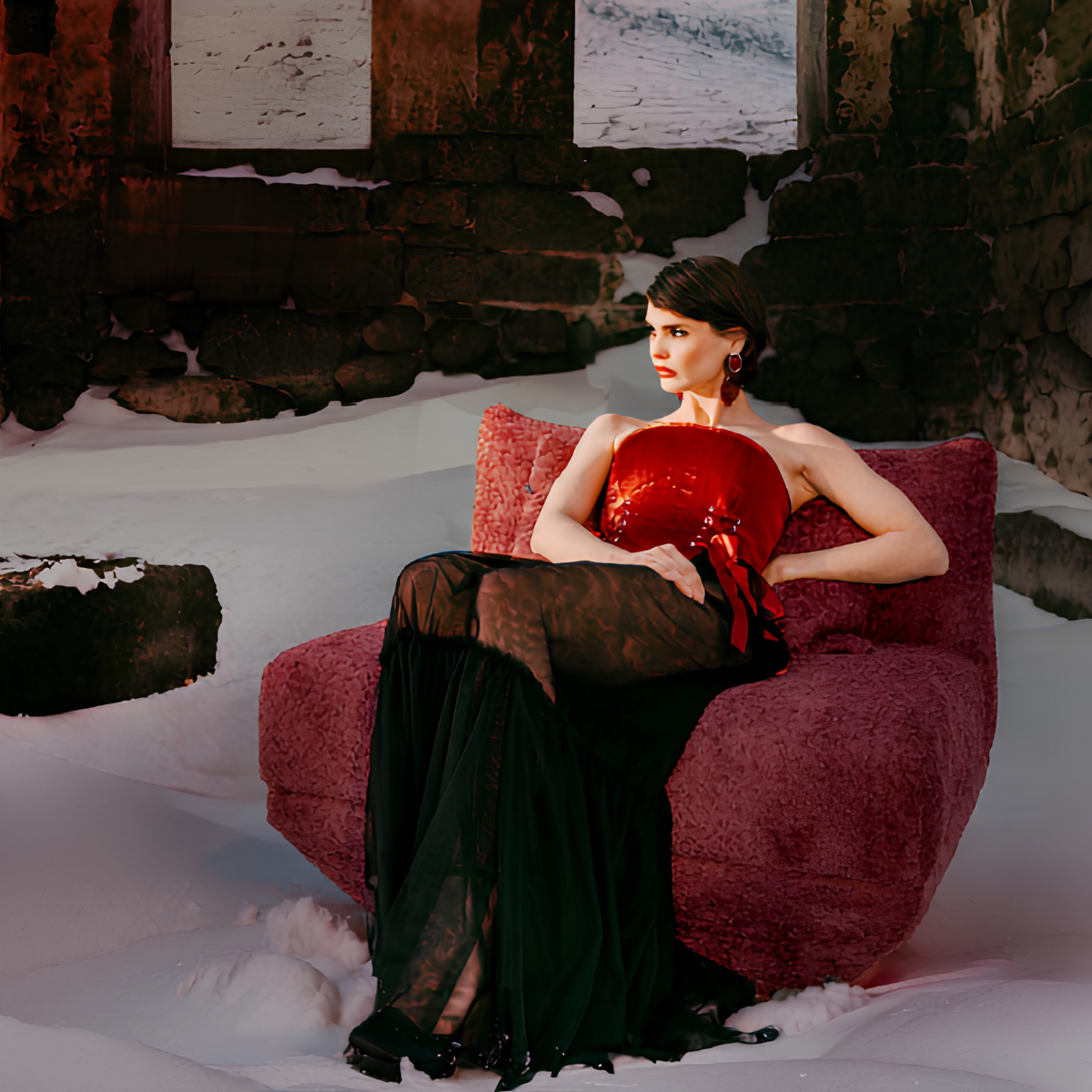 Modern Sofa Rubelia, Italian Design