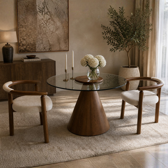Elegant Premium MDF Dining Table, code 094