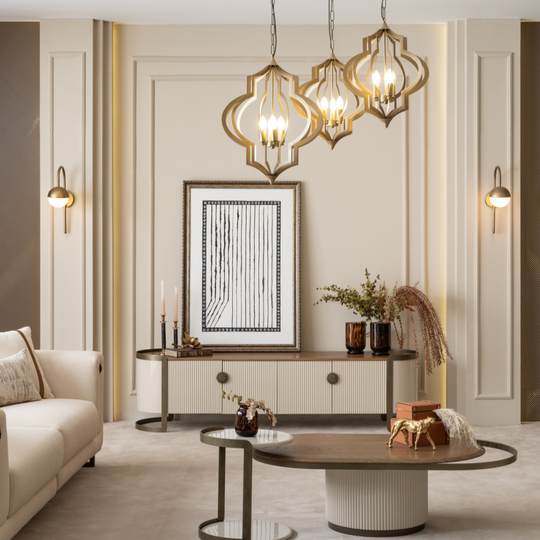 Luxury TV Unit, Mocha