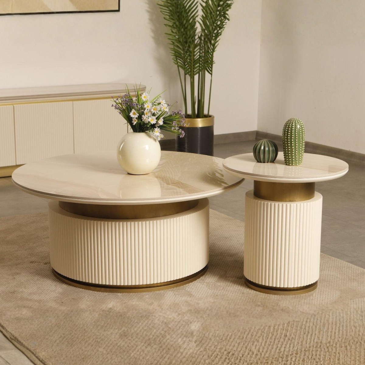 Coffee Table, Kara Ceramic