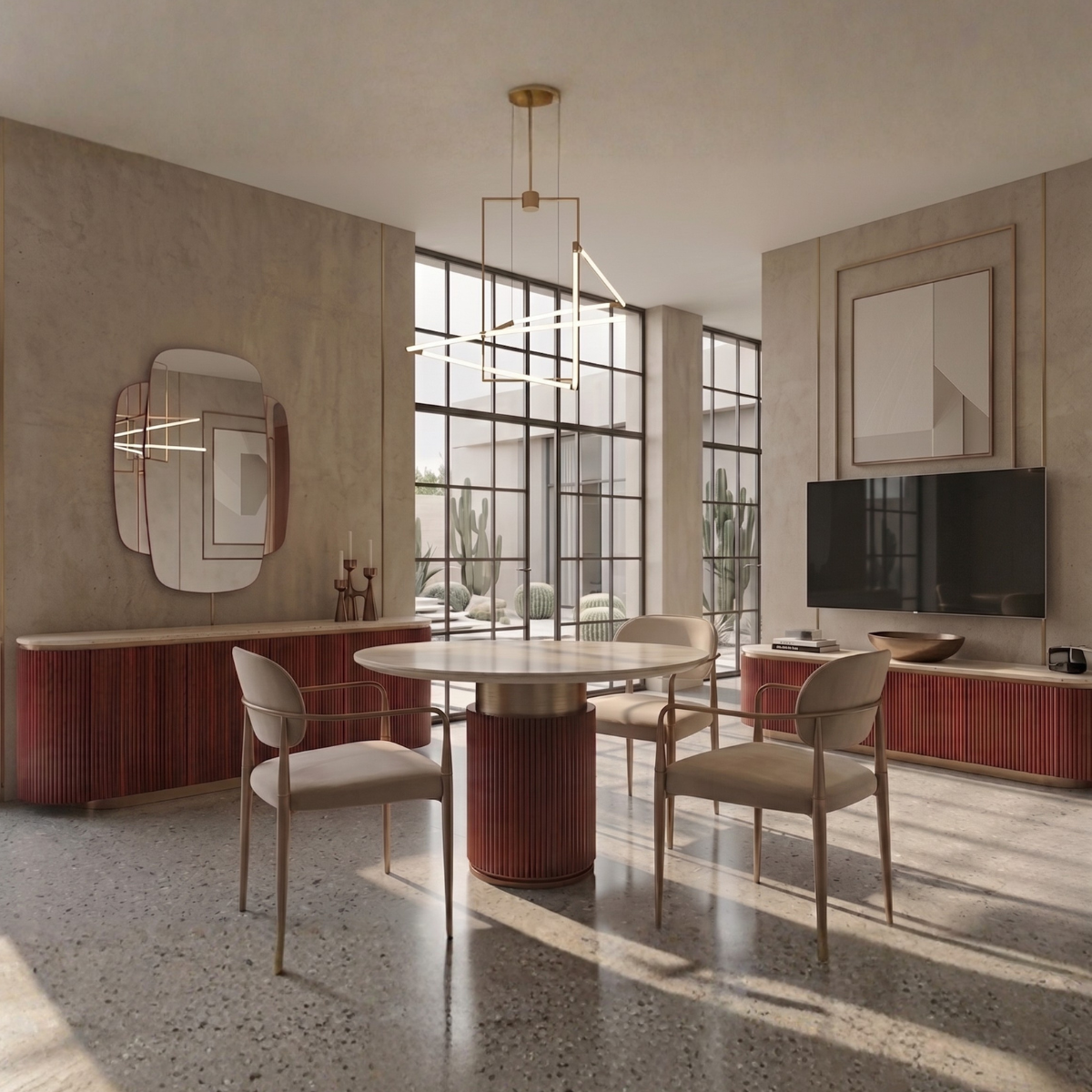 Luxury Living and Dining Collection, Kara Ceramic