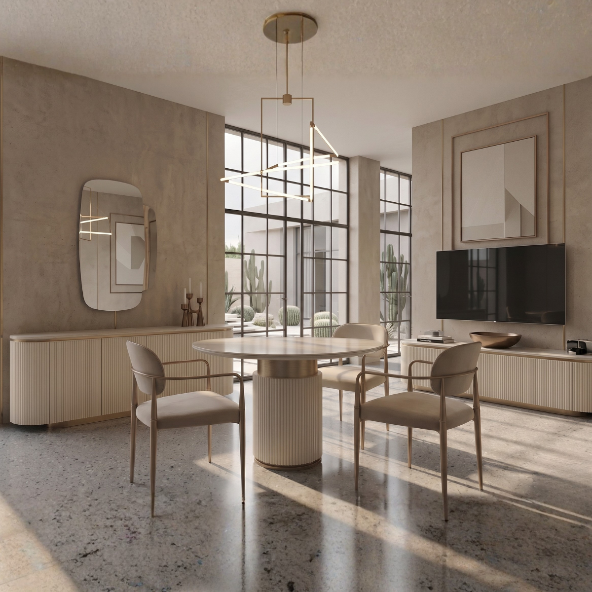 Luxury Living and Dining Collection, Kara Ceramic