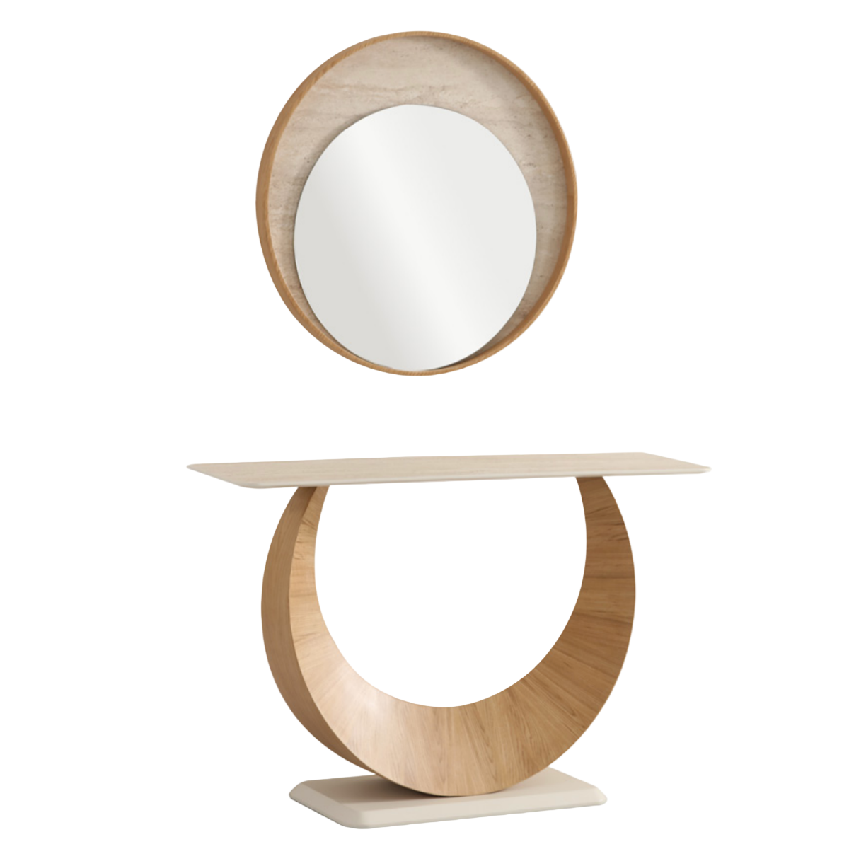 Console with Mirror, Cali T