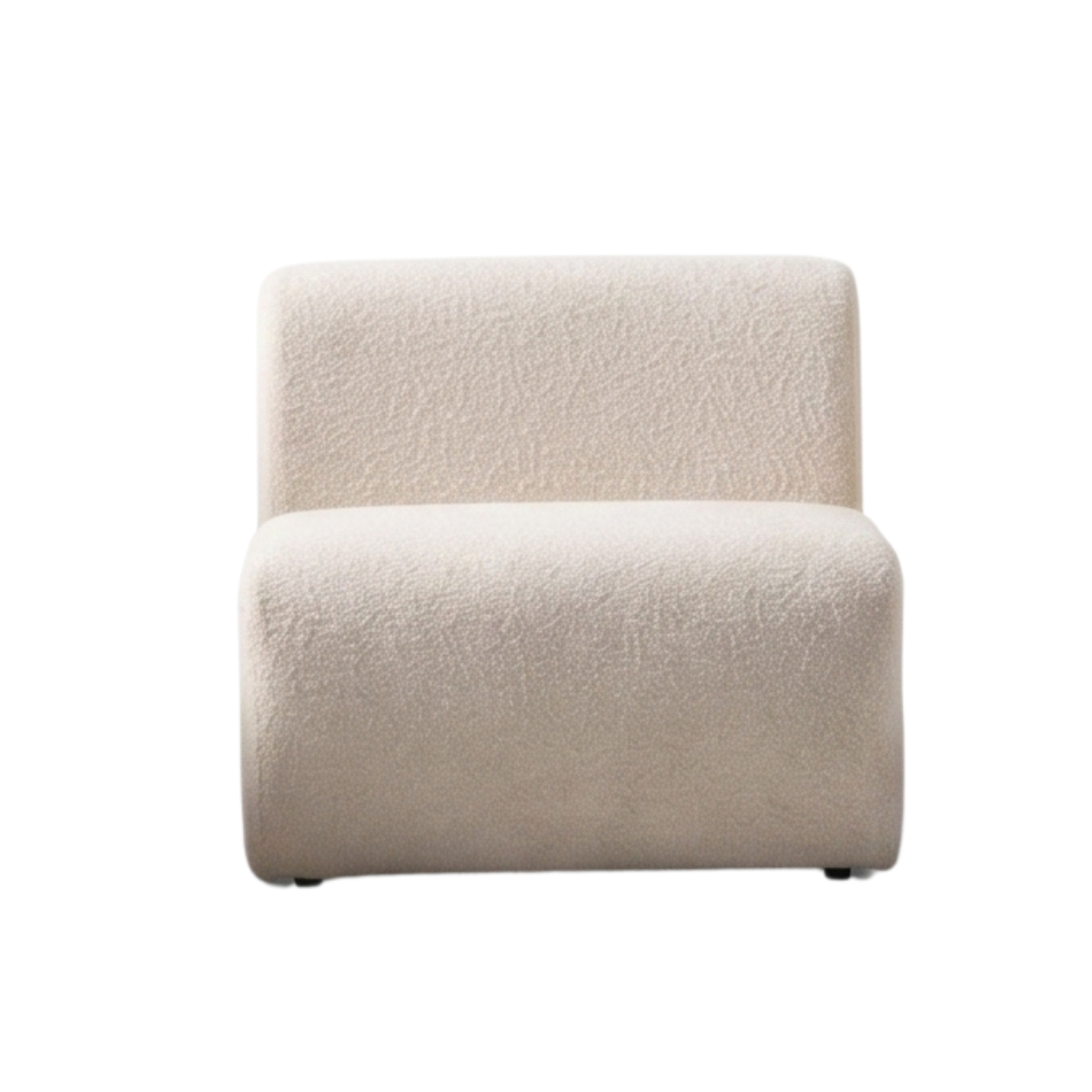 Modular Bouclé Corner Sofa, Como