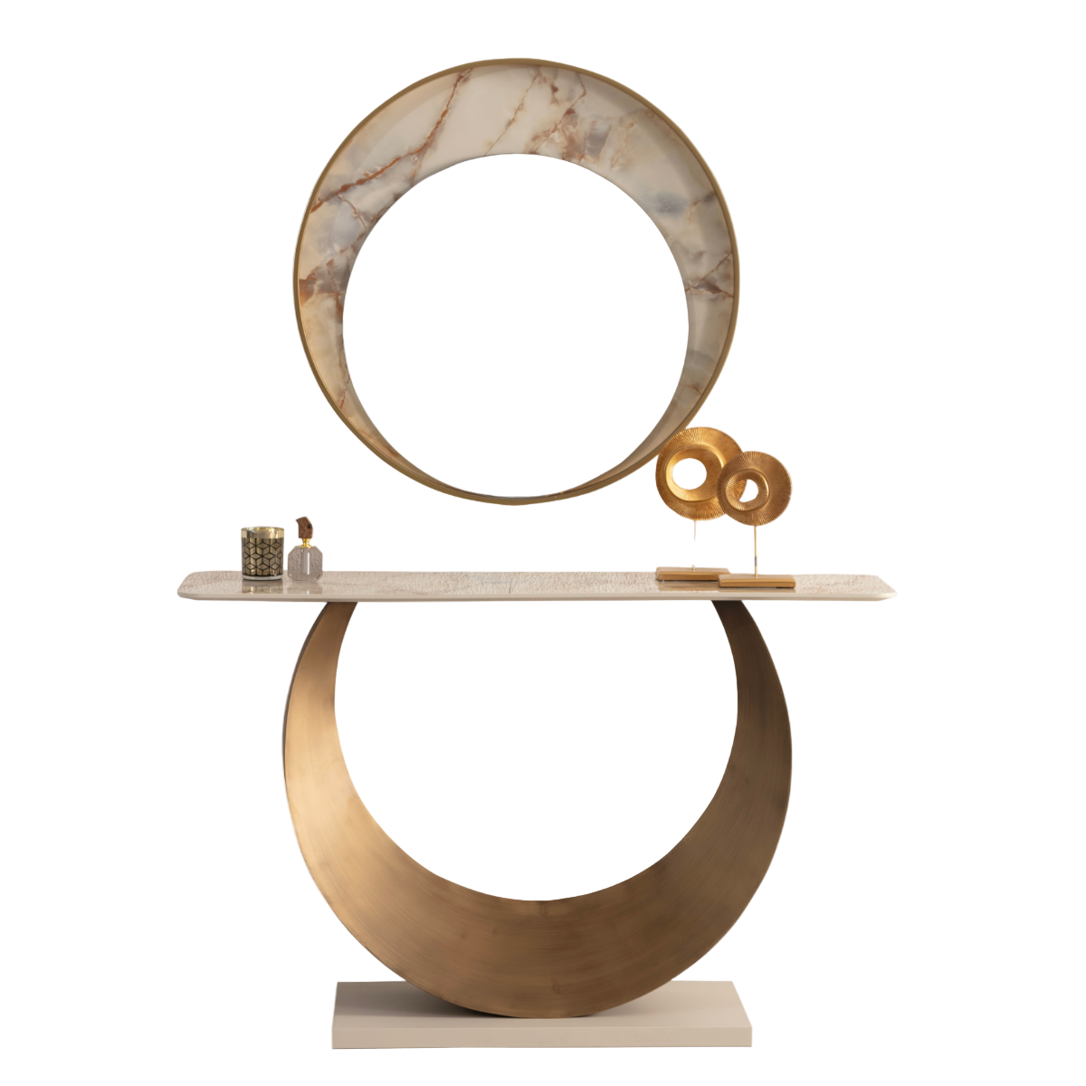 Console with Mirror, Cali T