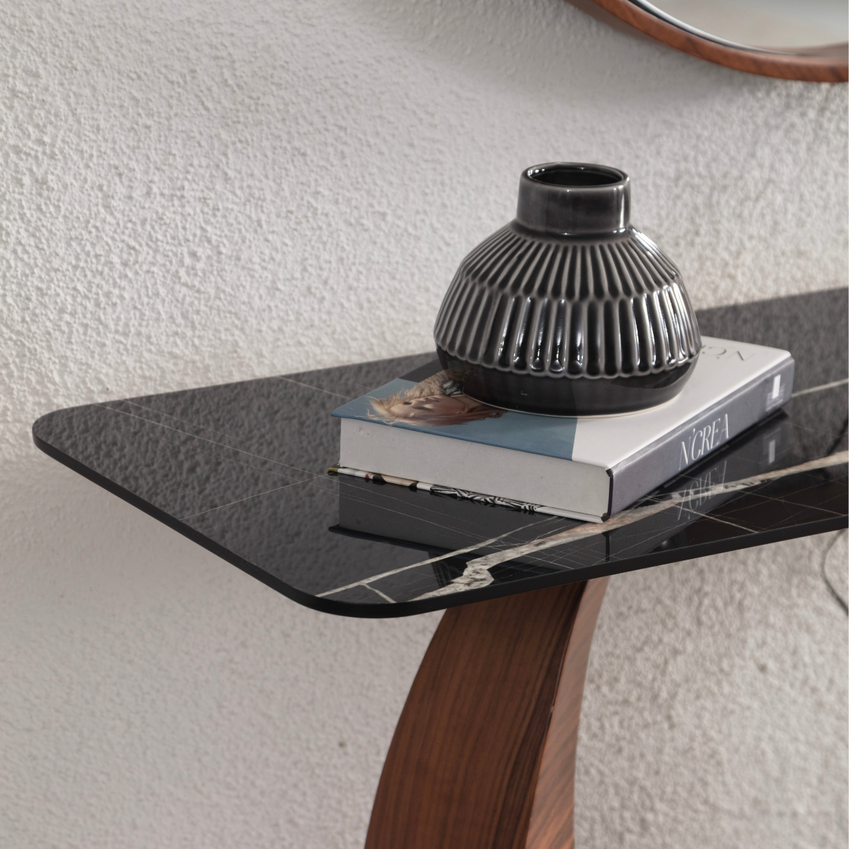 Console with Mirror, Cali T