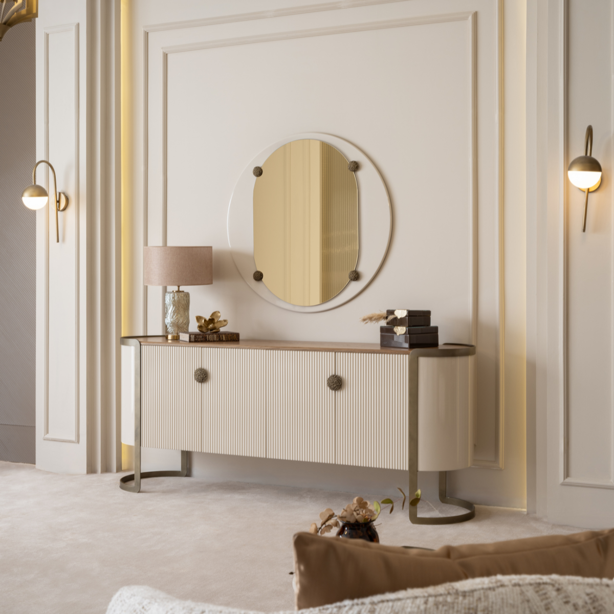 Luxury Dining Sideboard, Mocha