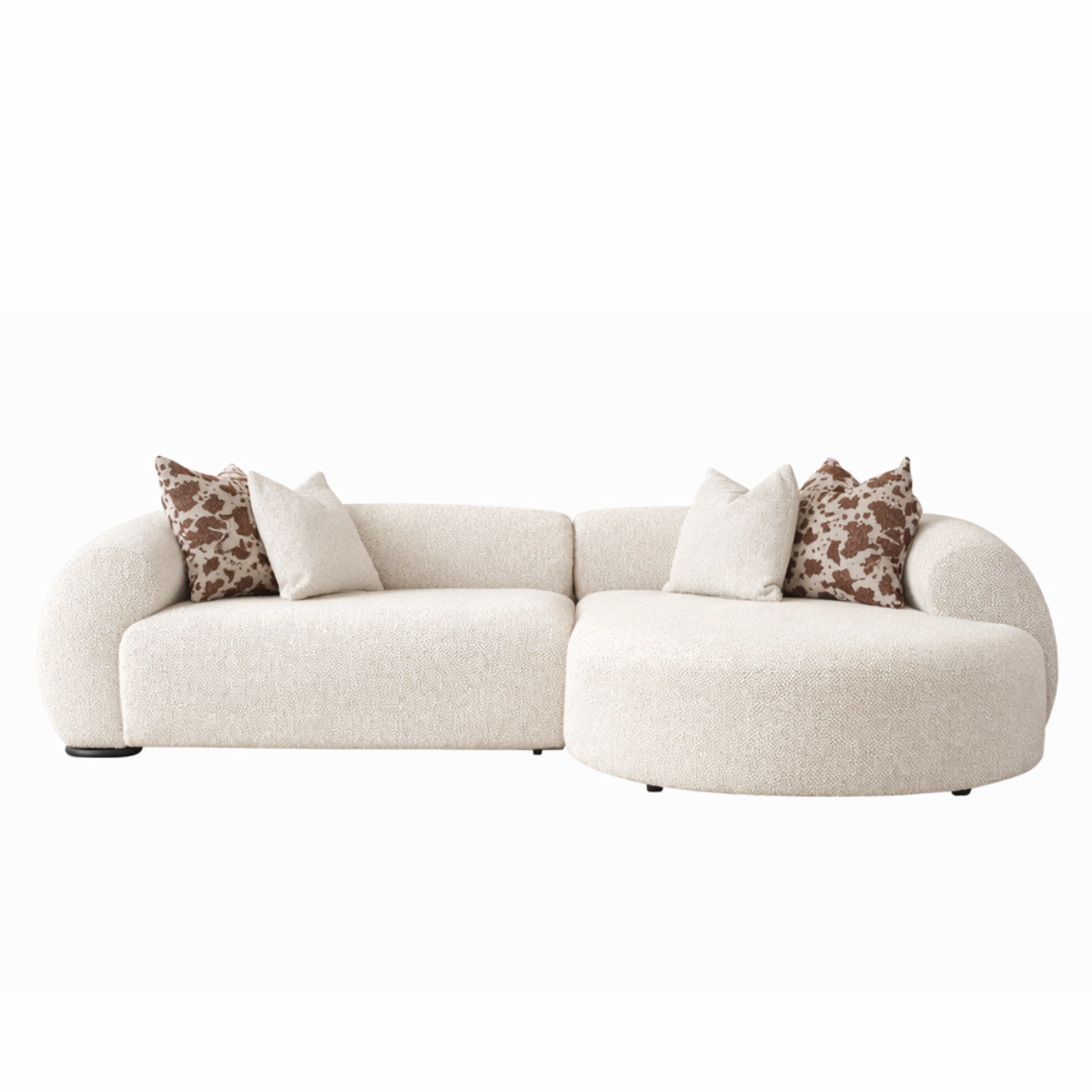 Modern Corner Sofa, Ghost