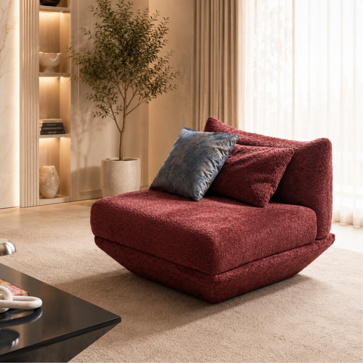 Modern Sofa Rubelia, Italian Design