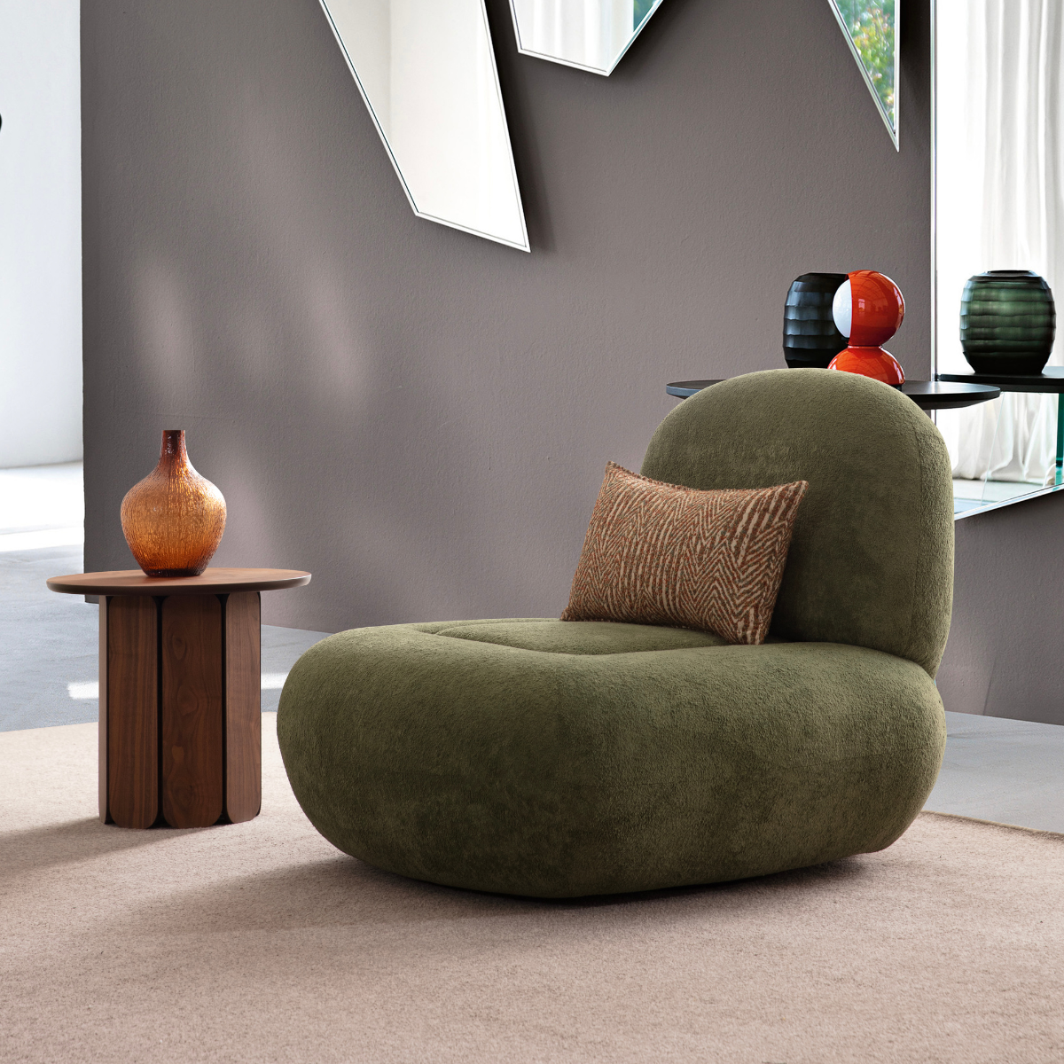 Modular Bouclé Sofa and Corner Sofa Range, Edmo