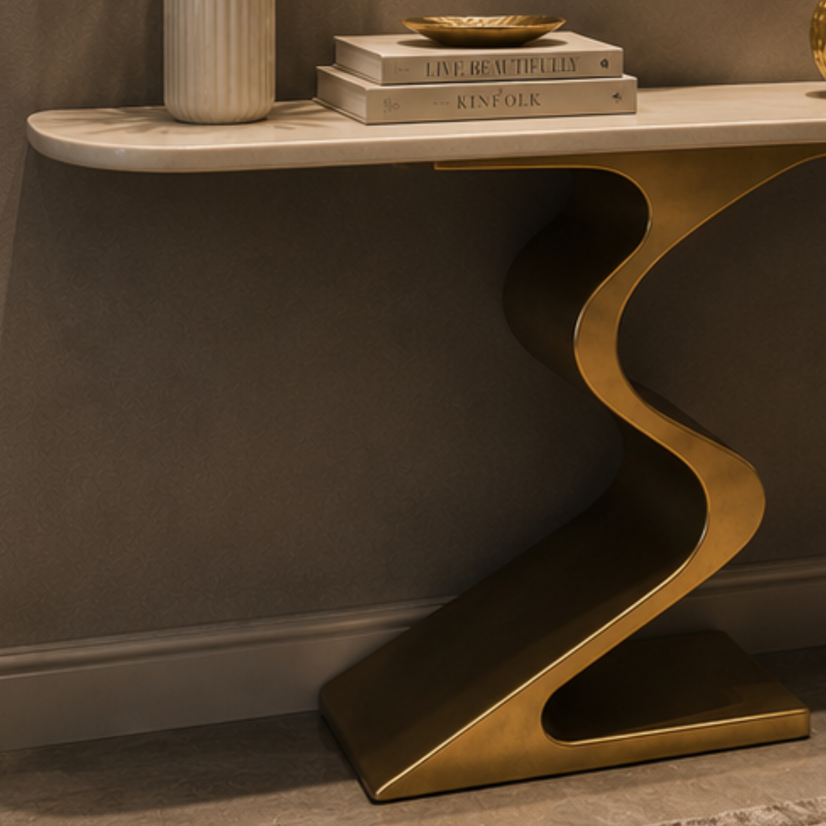 Luxury Console Fold, Artistic Design and Contemporary Elegance