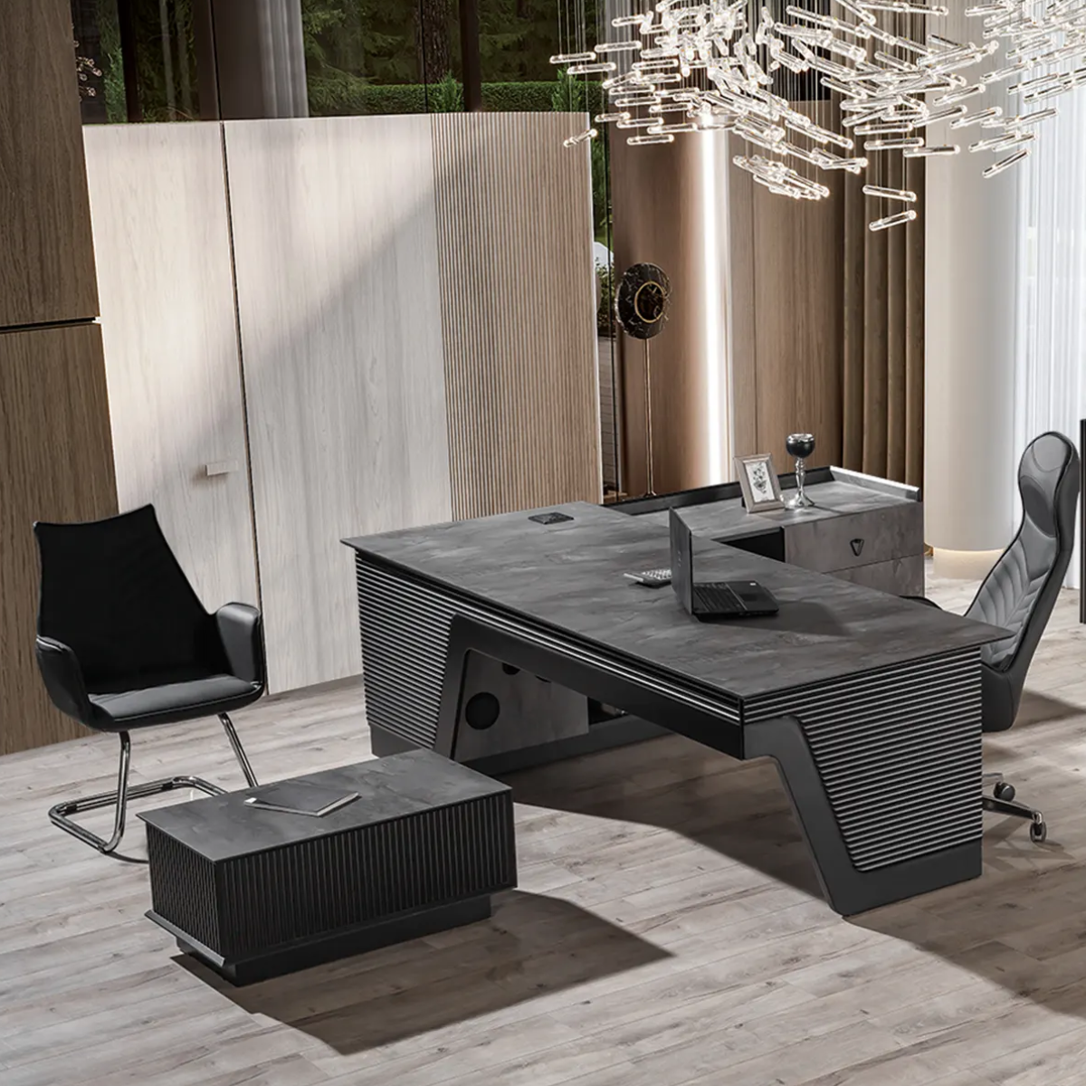 Executive Desk, Alfa Iron