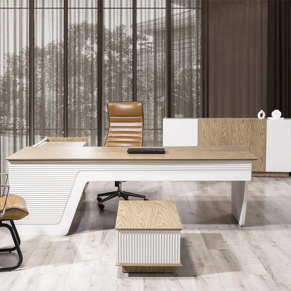 Executive Desk, Alfa Ekru