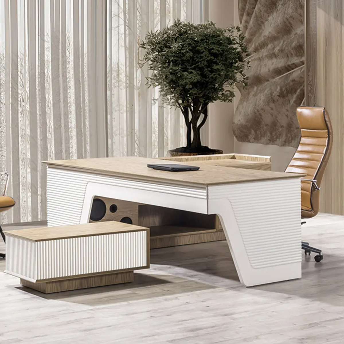 Executive Desk, Alfa Ekru