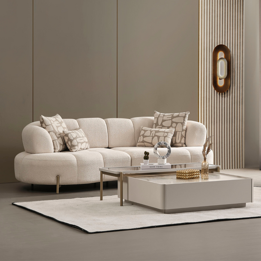 Bouclé Sofa, Vela