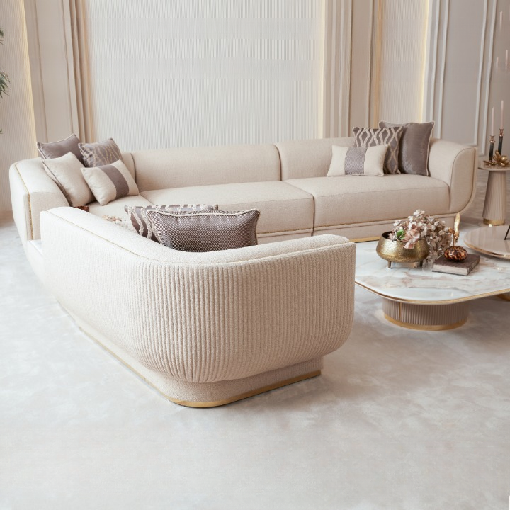 Luxury Modular Corner Sofa, Electra