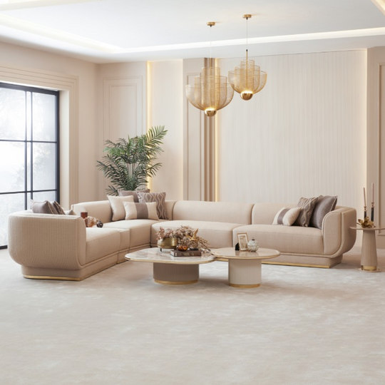 Luxury Modular Corner Sofa, Electra