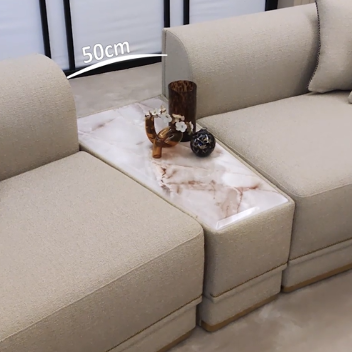 Luxury Modular Corner Sofa, Electra