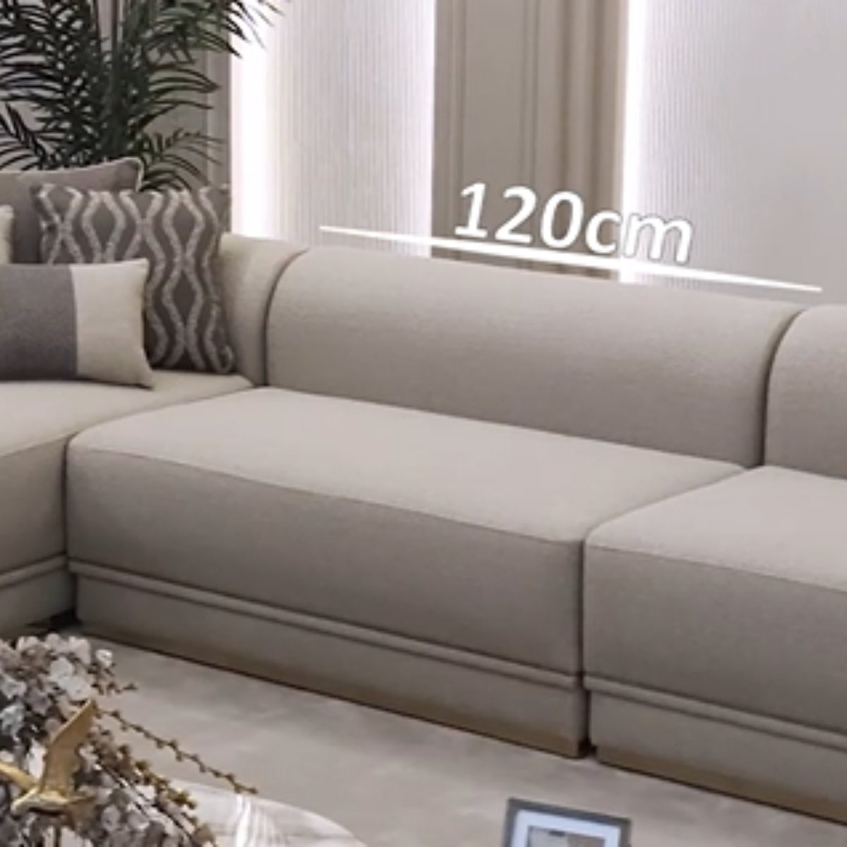 Luxury Modular Corner Sofa, Electra