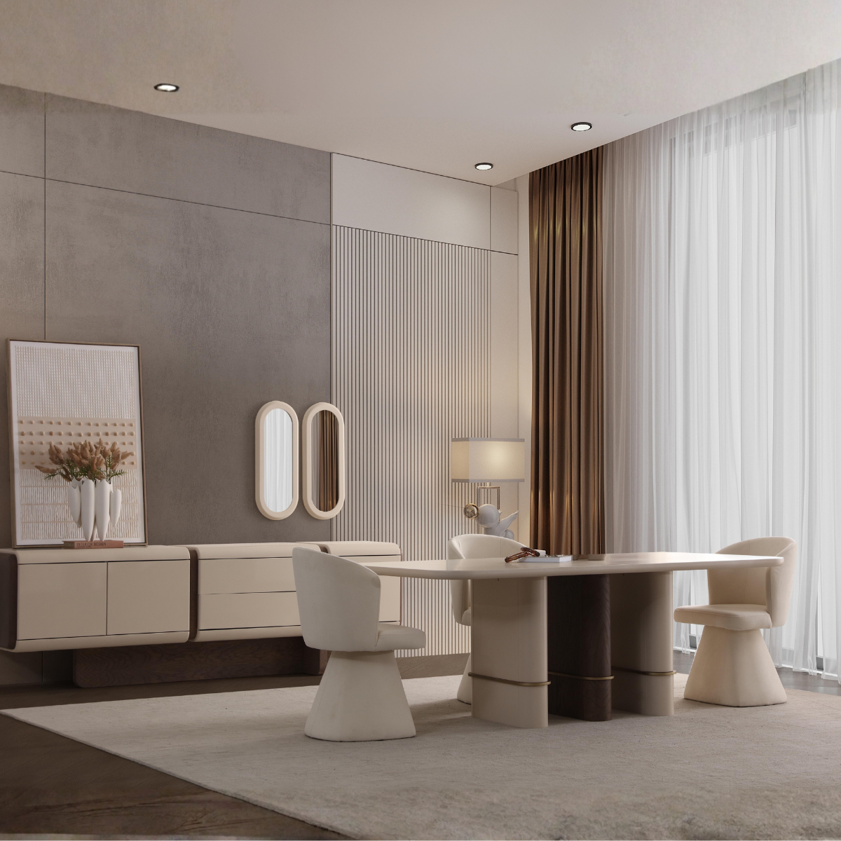 Modern Dining Table, Etra