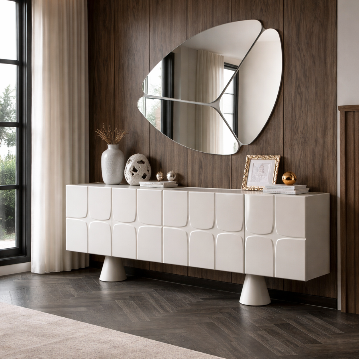 Dining Sideboard with Mirror, Lorin