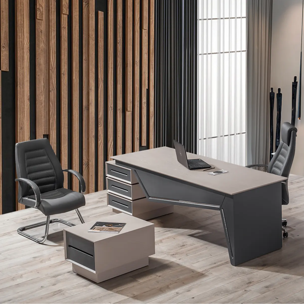 Executive Desk, Delta Cream