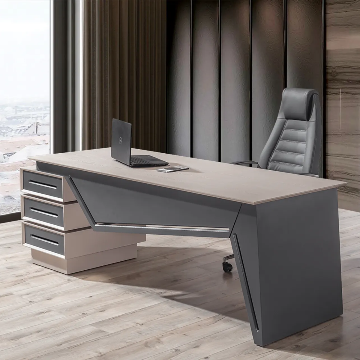 Executive Desk, Delta Cream