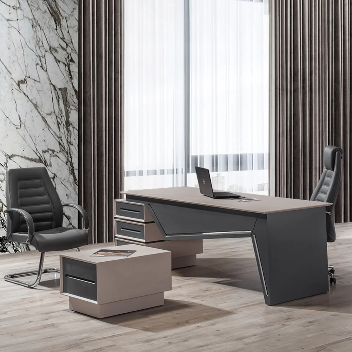 Executive Desk, Delta Cream