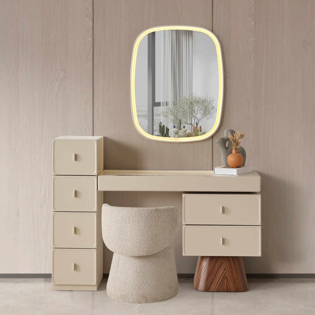 Sideboard with Mirror / Dressing Table Crown