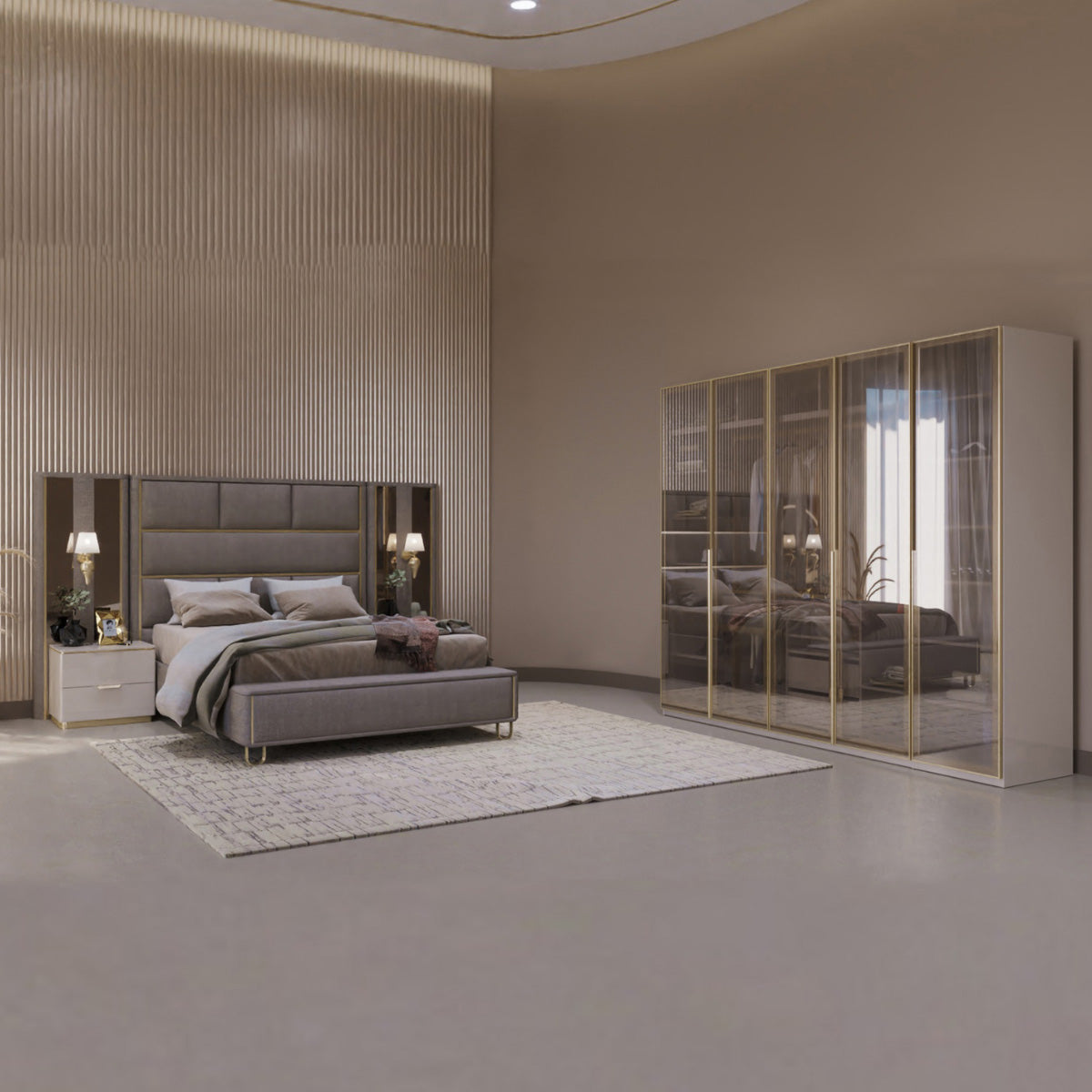 Luxury Bedroom Set, Boston