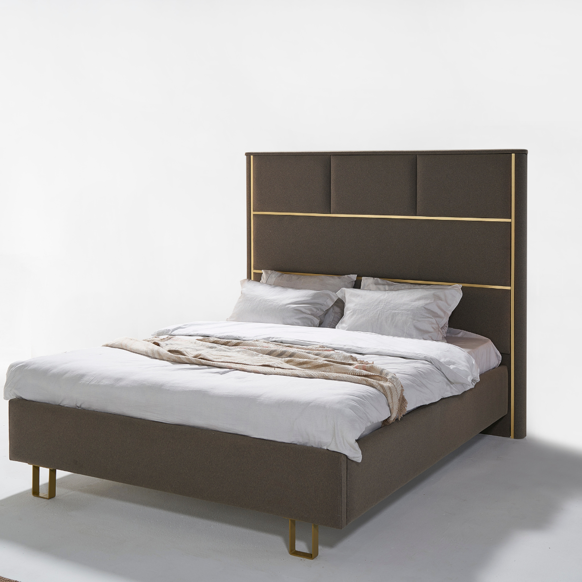 Luxury Upholstered Bed, Boston