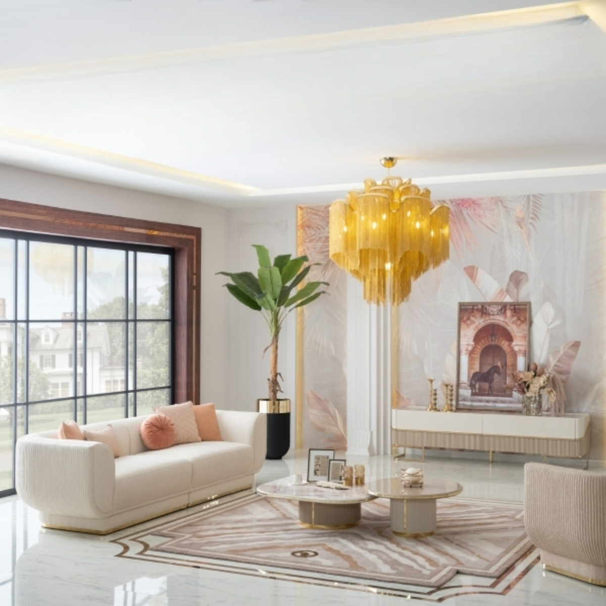 Luxury MDF TV Unit, Electra