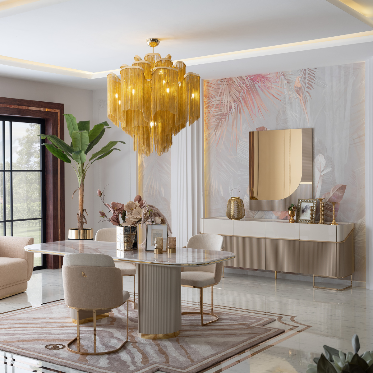 Luxury Dining Table, Electra