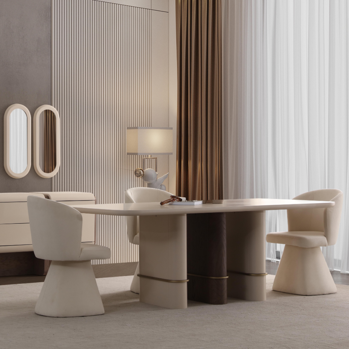 Modern Dining Table, Etra