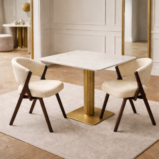 Ceramic Top Table, Columna