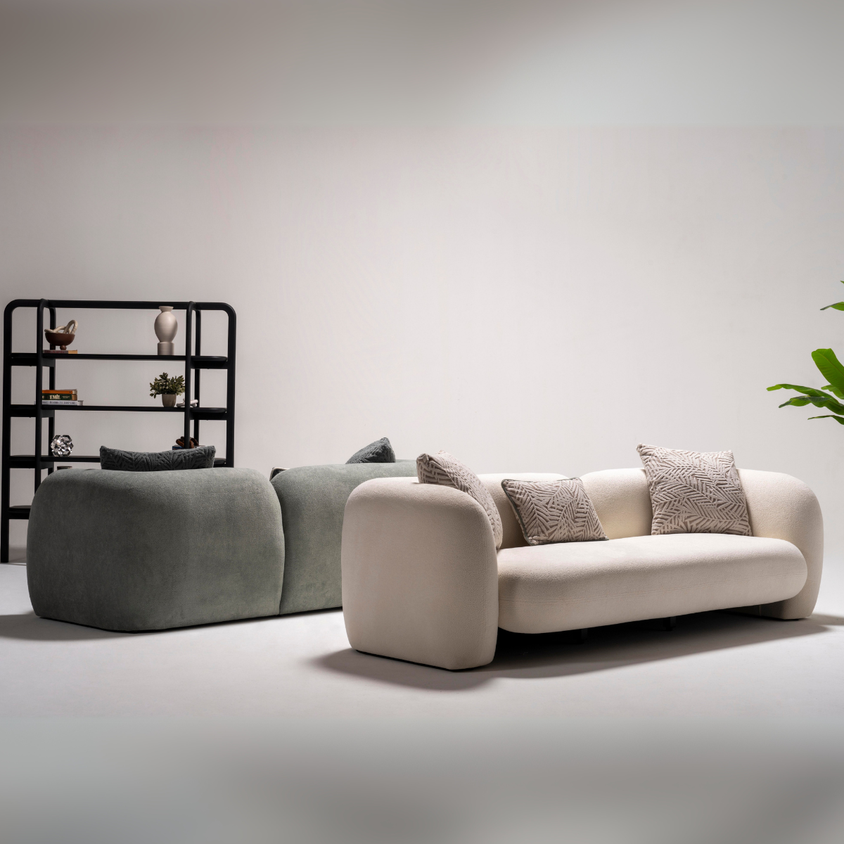 Bouclé Sofa, Stella
